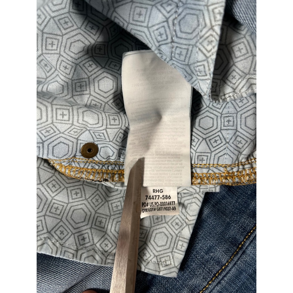 5.11 Tactical Defender-Flex Straight Leg Jeans Mens 36x34 Blue Denim 74477-586 - Picture 7 of 10